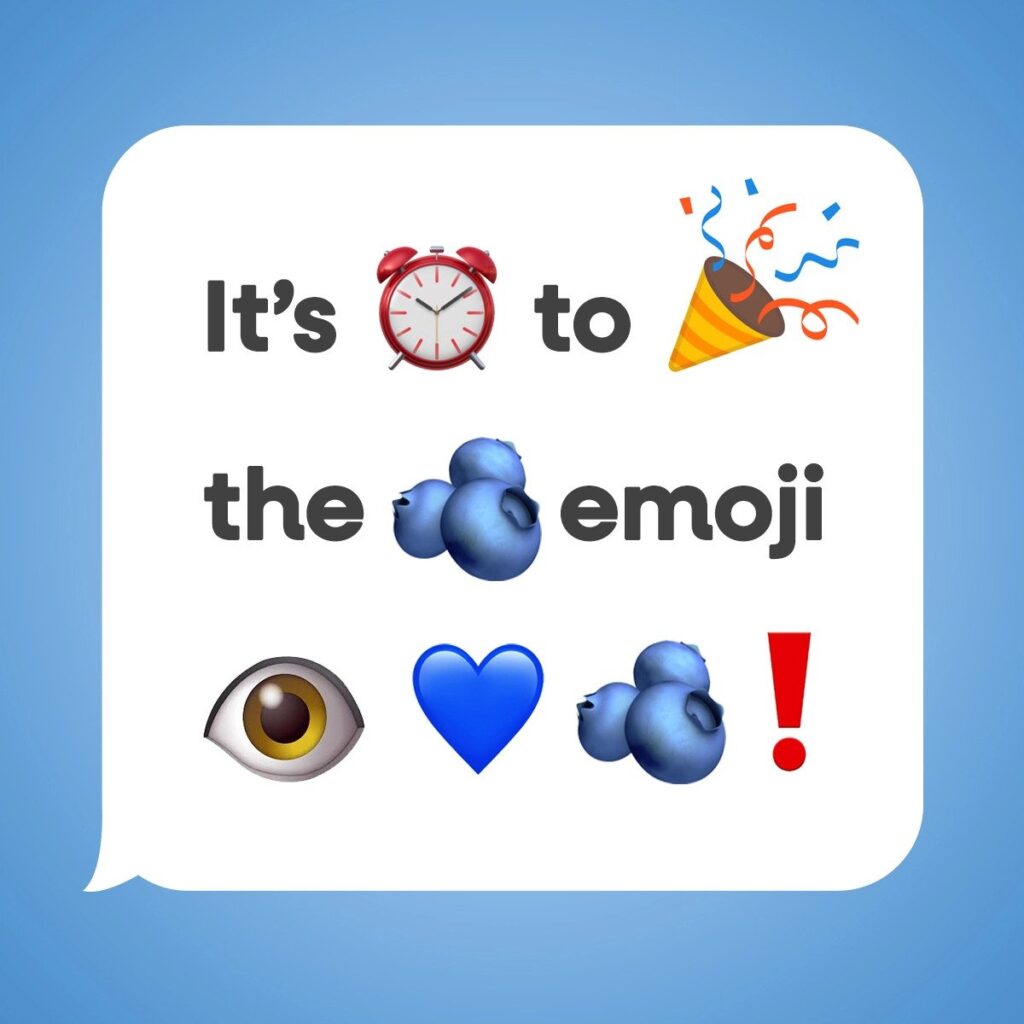 Blueberry Emoji Toolkit USHBC
