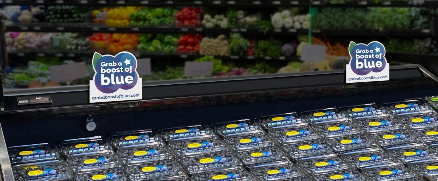 Grab a Boost of Blue Retail